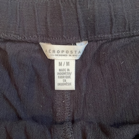 Black Flowy Shorts - Picture 2 of 2